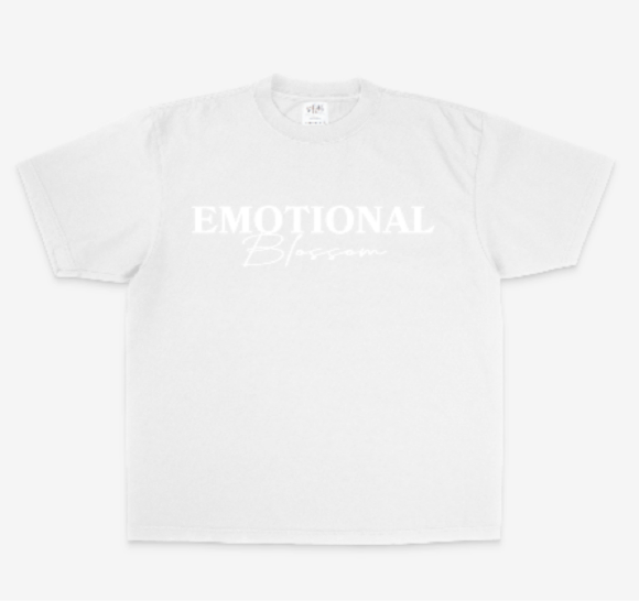 Emotional Blossom Oversized Heavyweight TEE (White)